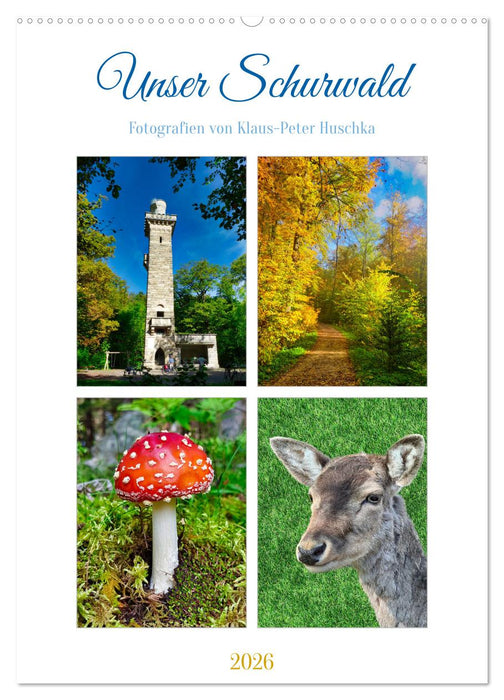Unser Schurwald (CALVENDO Wandkalender 2026)