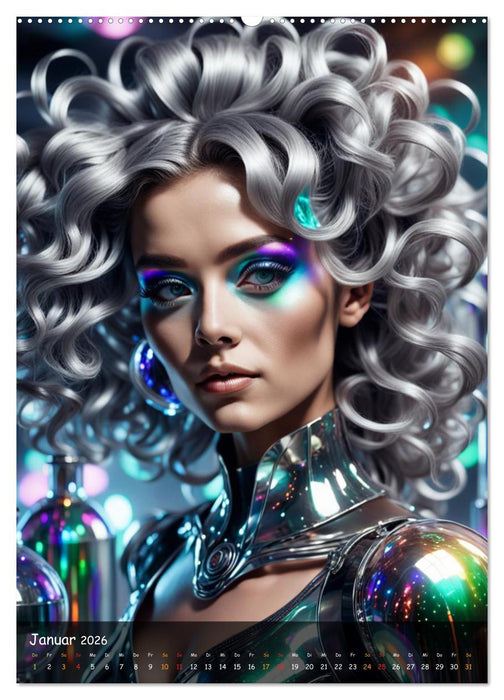 Stark und Schön Facetten der Weiblichkeit (CALVENDO Wandkalender 2026)