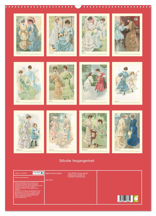 Stilvolle Vergangenheit (CALVENDO Wandkalender 2026)