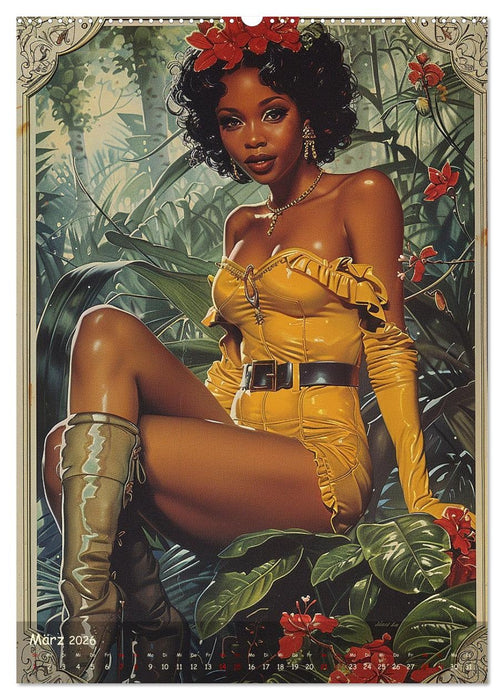 Vintage Erotik in Lack und Leder (CALVENDO Premium Wandkalender 2026)