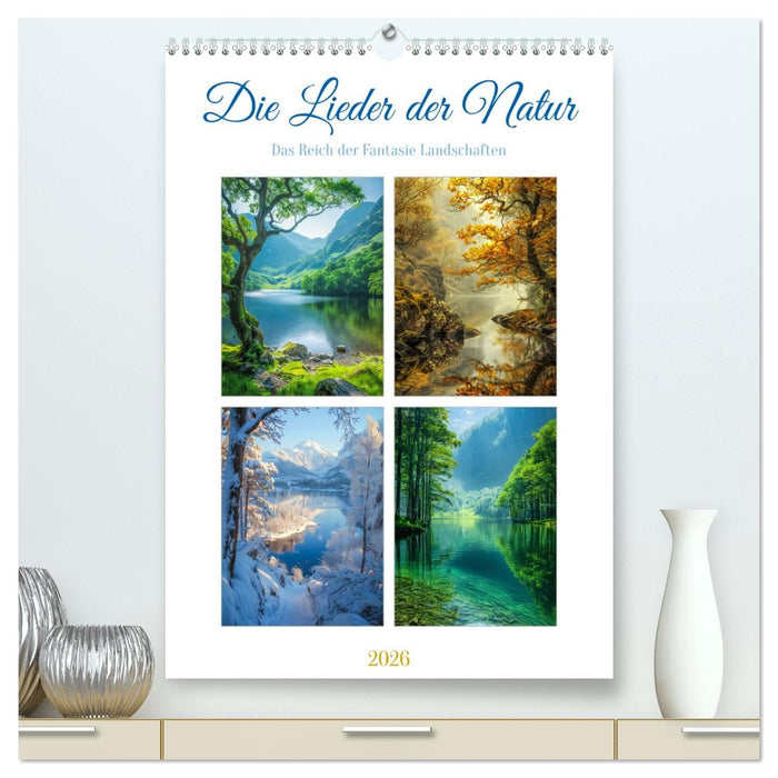 Die Lieder der Natur (CALVENDO Premium Wandkalender 2026)