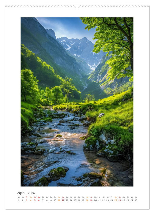 Die Lieder der Natur (CALVENDO Premium Wandkalender 2026)
