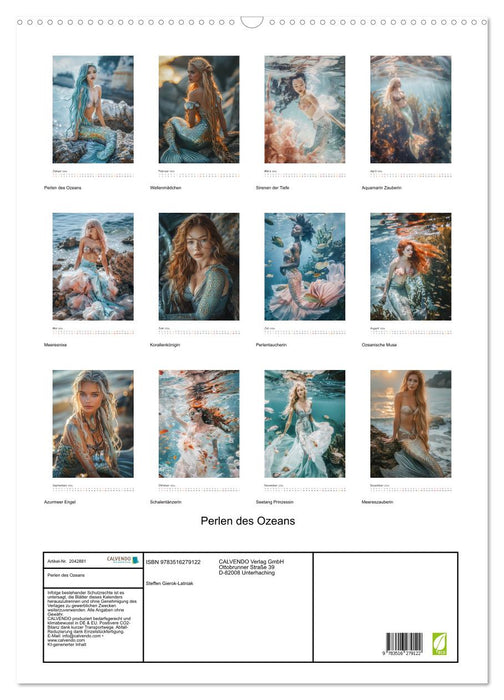 Perlen des Ozeans (CALVENDO Wandkalender 2026)
