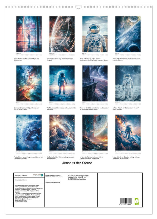 Jenseits der Sterne (CALVENDO Wandkalender 2026)