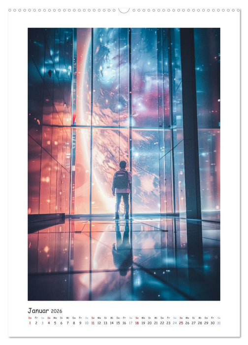 Jenseits der Sterne (CALVENDO Wandkalender 2026)