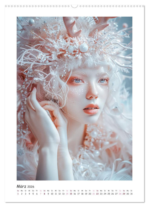 Elfen und Feen (CALVENDO Wandkalender 2026)