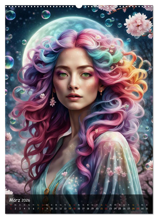 Stark und Schön Facetten der Weiblichkeit (CALVENDO Premium Wandkalender 2026)