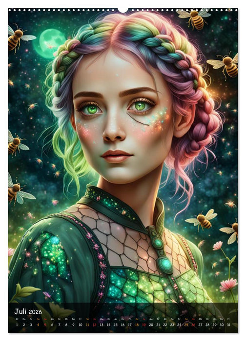 Stark und Schön Facetten der Weiblichkeit (CALVENDO Premium Wandkalender 2026)