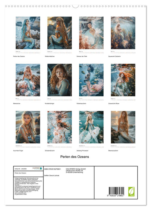 Perlen des Ozeans (CALVENDO Premium Wandkalender 2026)