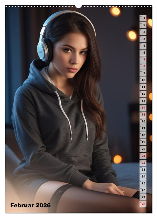 Strümpfe im Alltag (CALVENDO Premium Wandkalender 2026)