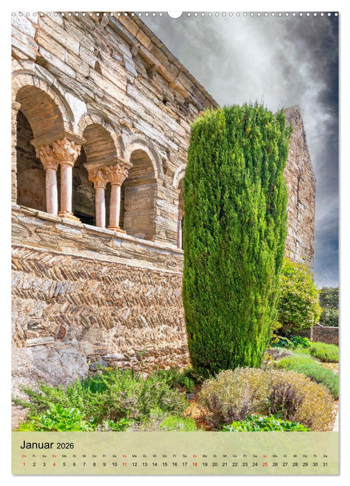 Nordkatalonien, Spirituelle Kraftorte im Land der Katharer (CALVENDO Wandkalender 2026)