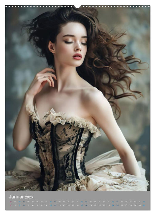 Märchenhafte Ballerina (CALVENDO Wandkalender 2026)