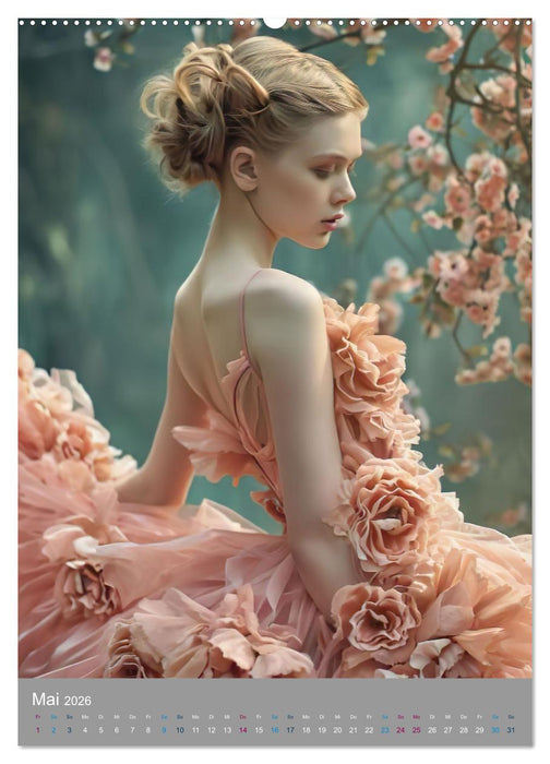 Märchenhafte Ballerina (CALVENDO Wandkalender 2026)