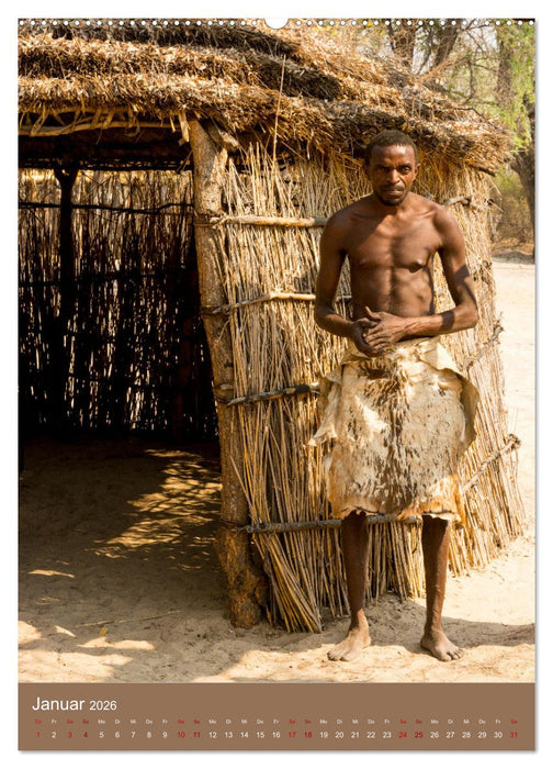 Beim Mbunza Volk - Namibia (CALVENDO Wandkalender 2026)