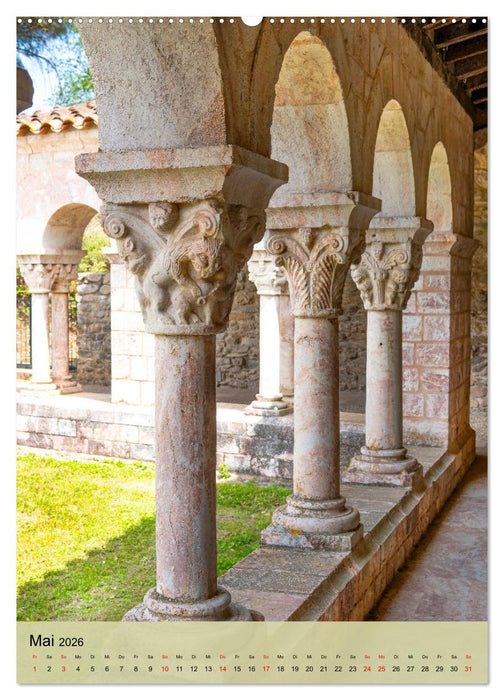 Nordkatalonien, Spirituelle Kraftorte im Land der Katharer (CALVENDO Premium Wandkalender 2026)