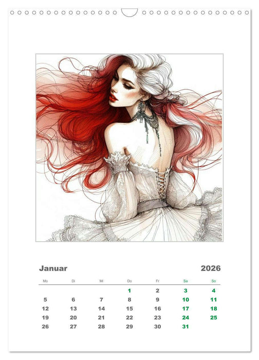 Im Rhythmus der Leidenschaft (CALVENDO Wandkalender 2026)