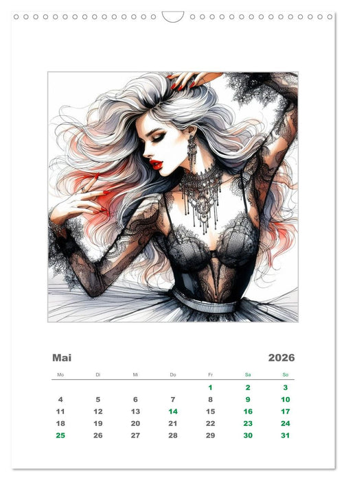 Im Rhythmus der Leidenschaft (CALVENDO Wandkalender 2026)