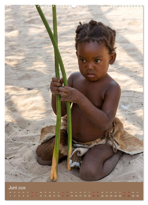 Beim Mbunza Volk - Namibia (CALVENDO Premium Wandkalender 2026)