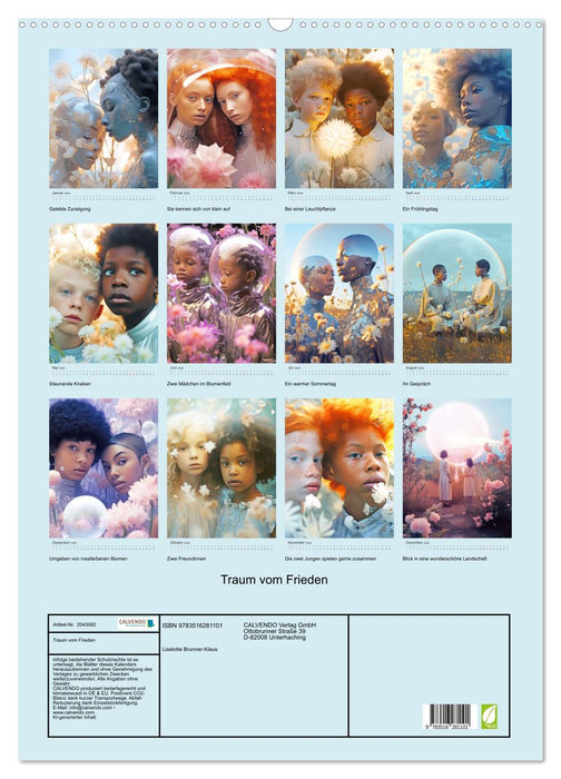 Traum vom Frieden (CALVENDO Wandkalender 2026)