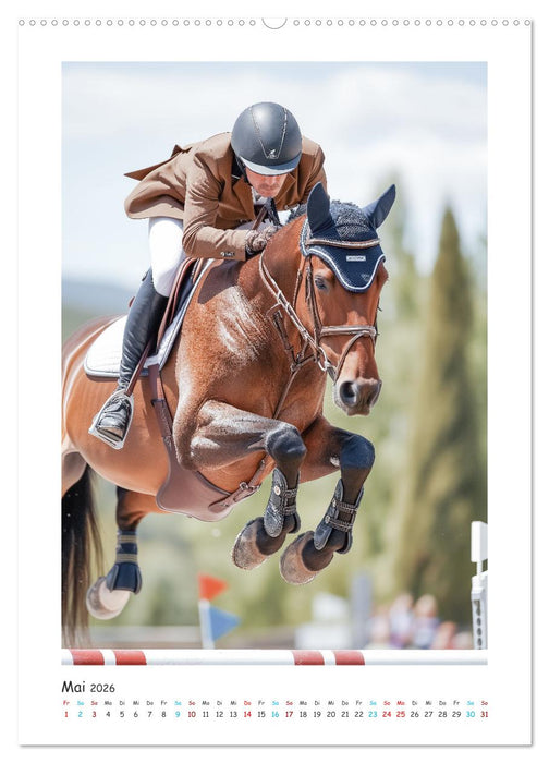 Die Champions im Sattel (CALVENDO Wandkalender 2026)