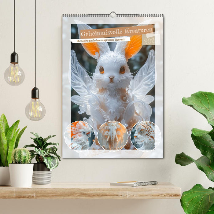 Geheimnisvolle Kreaturen (CALVENDO Wandkalender 2026)