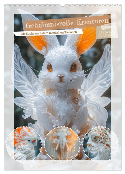 Geheimnisvolle Kreaturen (CALVENDO Wandkalender 2026)