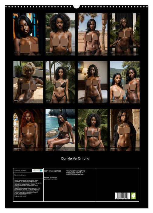 Dunkle Verführung (CALVENDO Wandkalender 2026)