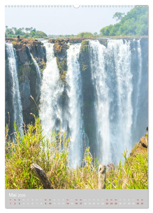 Gigantische Victoria Falls (CALVENDO Premium Wandkalender 2026)