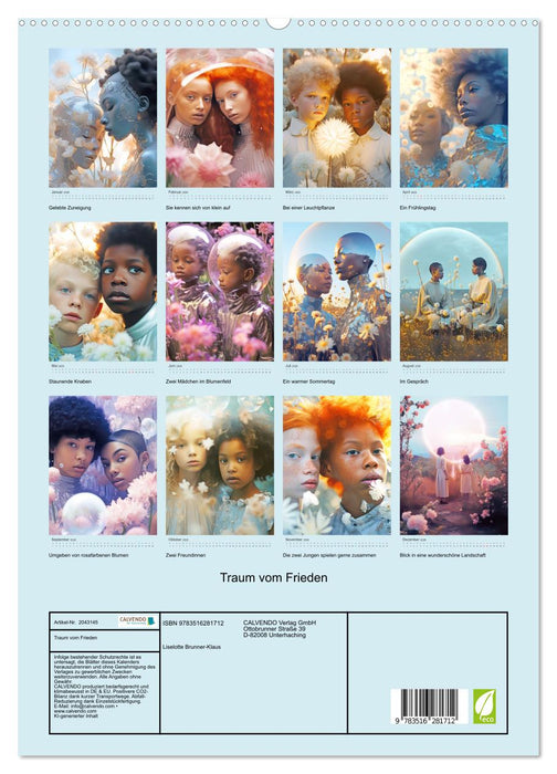 Traum vom Frieden (CALVENDO Premium Wandkalender 2026)