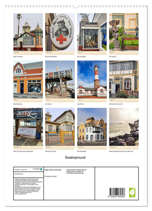 Swakopmund (CALVENDO Premium Wandkalender 2026)