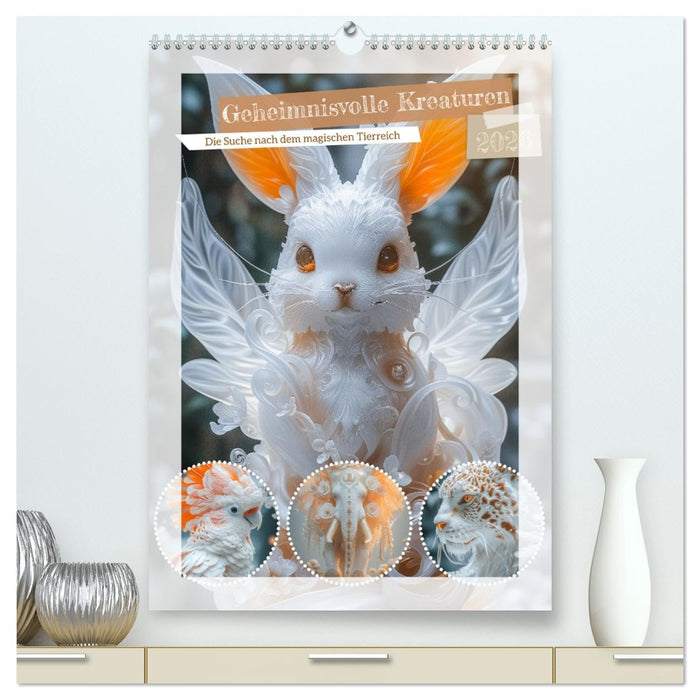 Geheimnisvolle Kreaturen (CALVENDO Premium Wandkalender 2026)