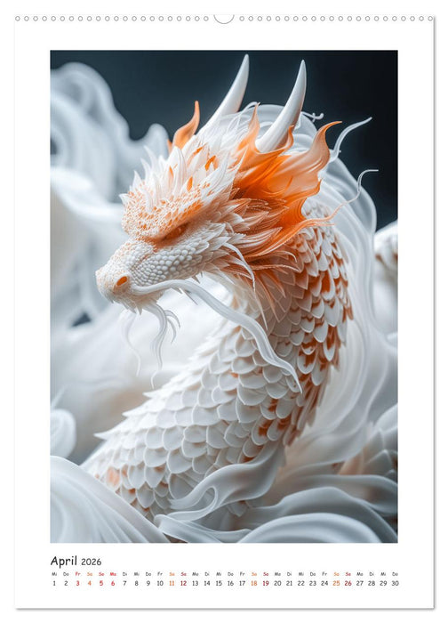 Geheimnisvolle Kreaturen (CALVENDO Premium Wandkalender 2026)