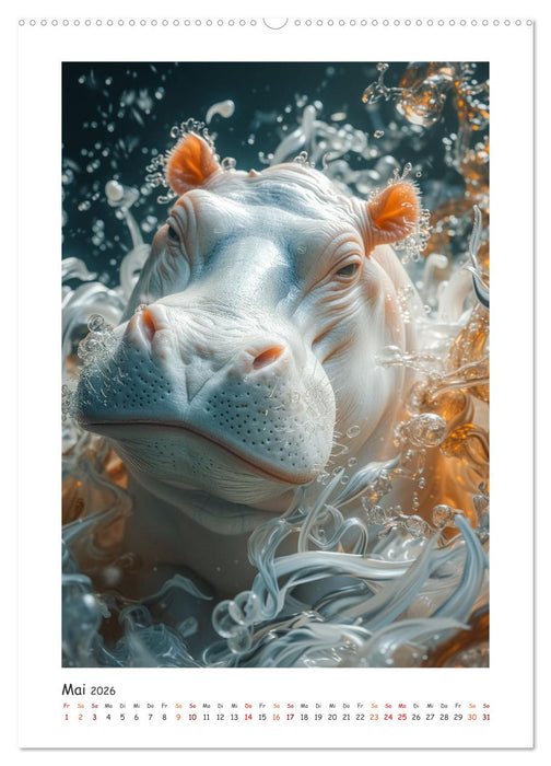 Geheimnisvolle Kreaturen (CALVENDO Premium Wandkalender 2026)