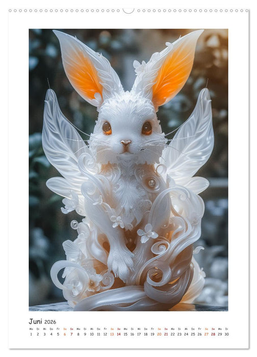 Geheimnisvolle Kreaturen (CALVENDO Premium Wandkalender 2026)