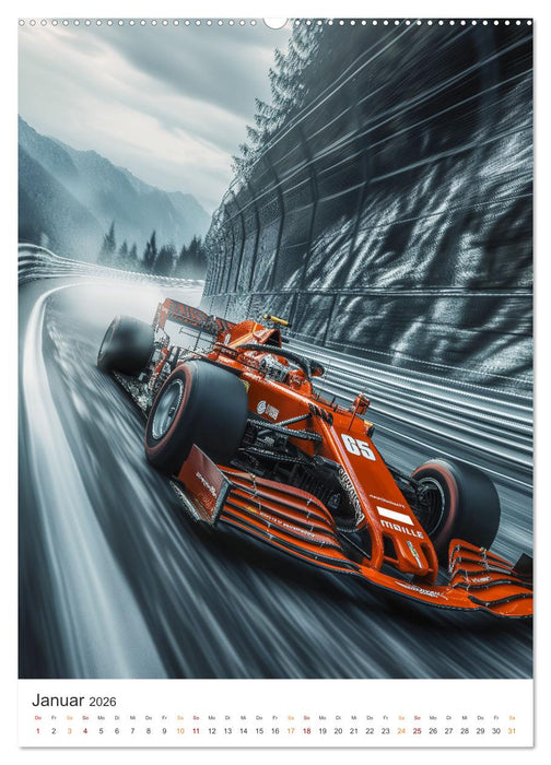 Die Kunst der Beschleunigung (CALVENDO Wandkalender 2026)