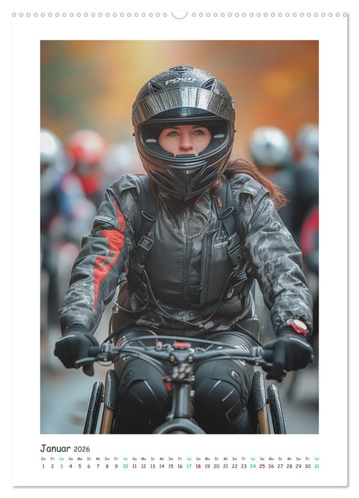 Unglaubliche Leistungen - Helden mit Handicap im Rampenlicht (CALVENDO Premium Wandkalender 2026)