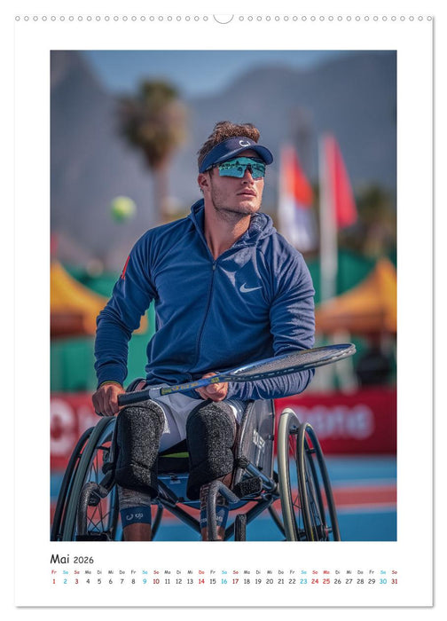 Unglaubliche Leistungen - Helden mit Handicap im Rampenlicht (CALVENDO Premium Wandkalender 2026)