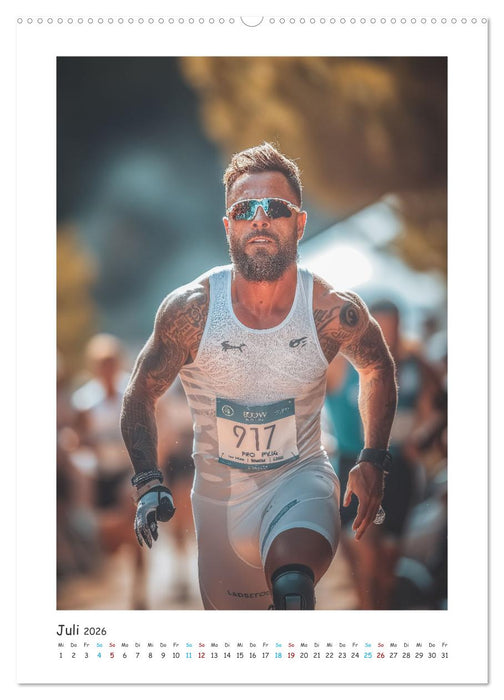 Unglaubliche Leistungen - Helden mit Handicap im Rampenlicht (CALVENDO Premium Wandkalender 2026)