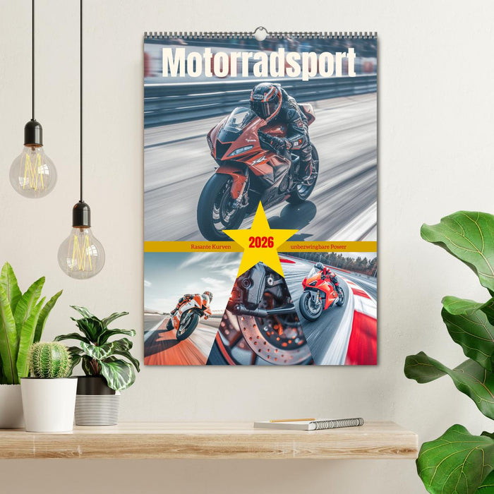 Motorradsport (CALVENDO Wandkalender 2026)