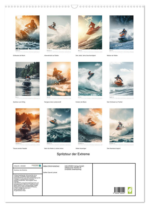 Spritztour der Extreme (CALVENDO Wandkalender 2026)
