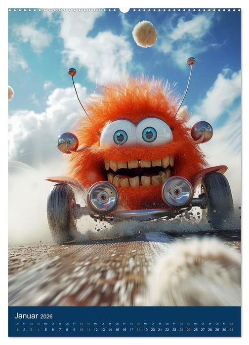 Männer! - Welche Leidenschaft weckt das Monster in ihnen (CALVENDO Wandkalender 2026)