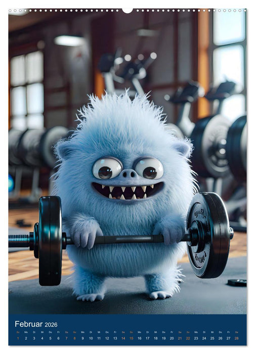Männer! - Welche Leidenschaft weckt das Monster in ihnen (CALVENDO Wandkalender 2026)