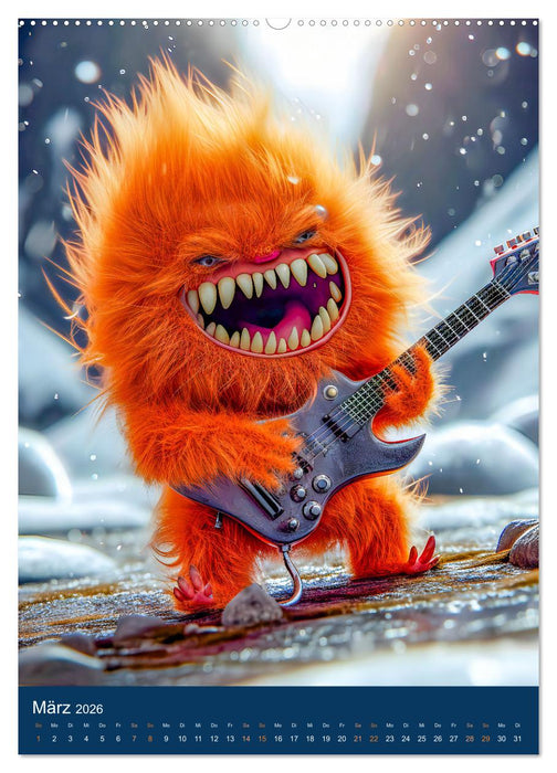 Männer! - Welche Leidenschaft weckt das Monster in ihnen (CALVENDO Wandkalender 2026)