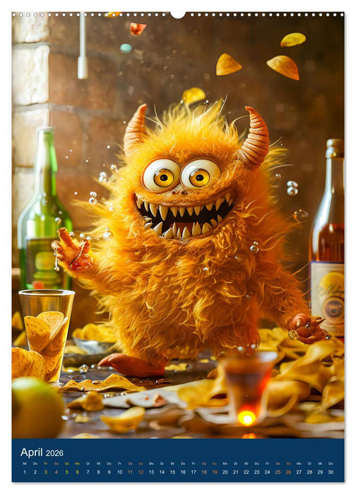 Männer! - Welche Leidenschaft weckt das Monster in ihnen (CALVENDO Wandkalender 2026)