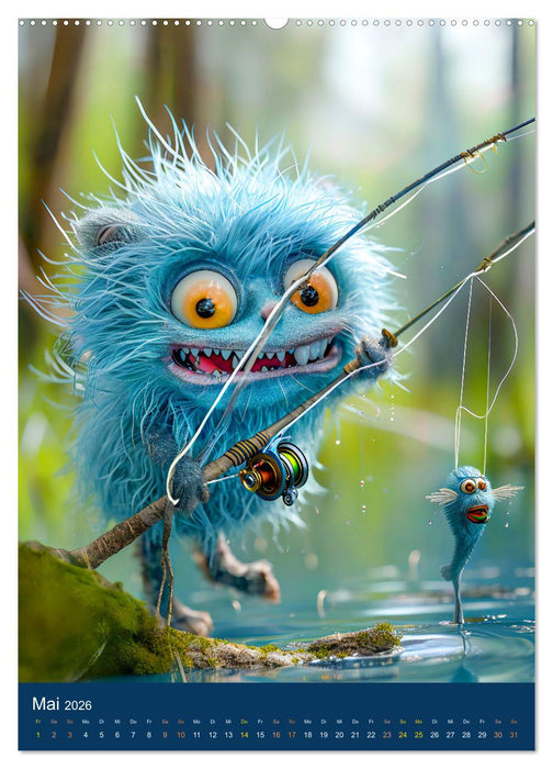 Männer! - Welche Leidenschaft weckt das Monster in ihnen (CALVENDO Wandkalender 2026)