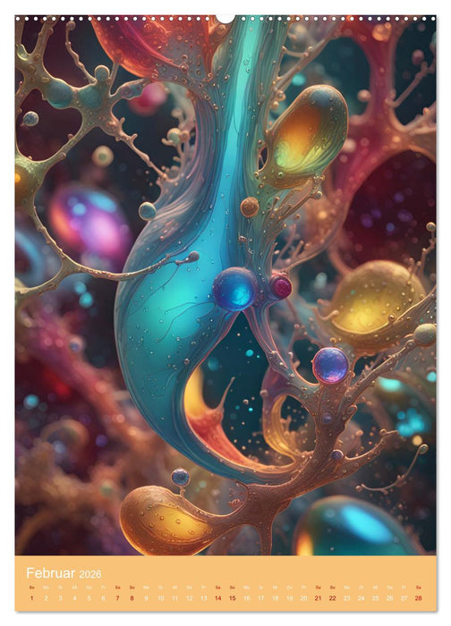 Galaktische Träume (CALVENDO Premium Wandkalender 2026)