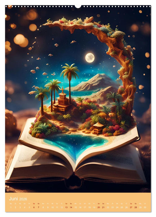 Galaktische Träume (CALVENDO Premium Wandkalender 2026)