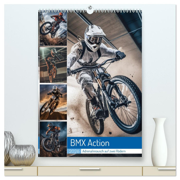 BMX Action (CALVENDO Premium Wandkalender 2026)