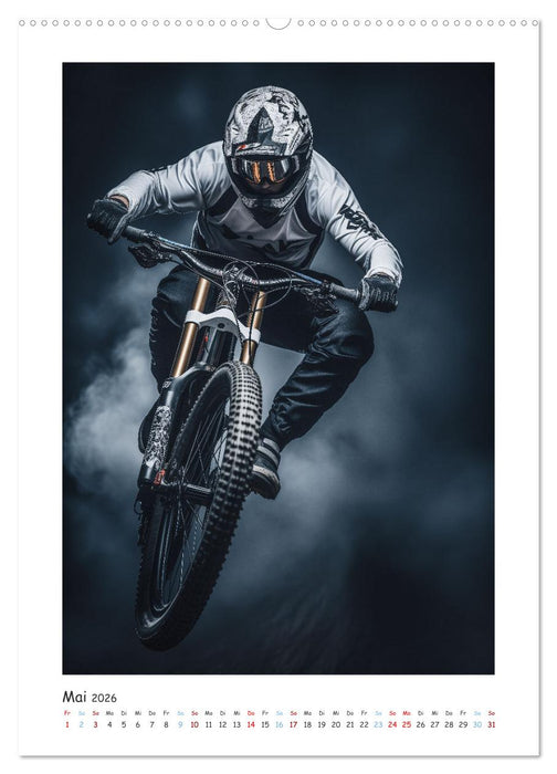 BMX Action (CALVENDO Premium Wandkalender 2026)