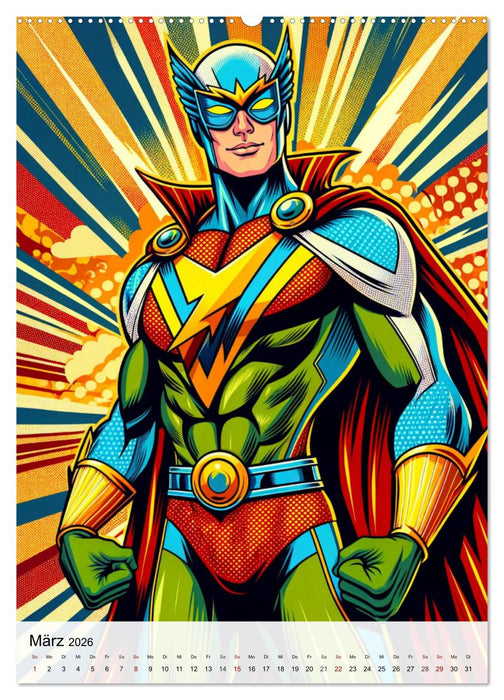 Pop Art - In der Ära der Künstlichen Intelligenz (CALVENDO Wandkalender 2026)